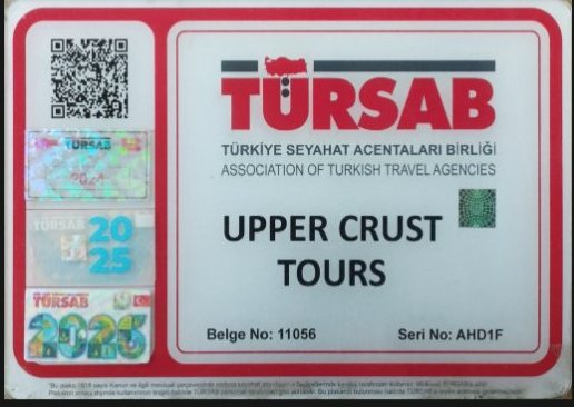 TÜRSAB belgesi